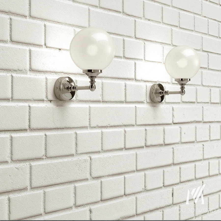 White brick